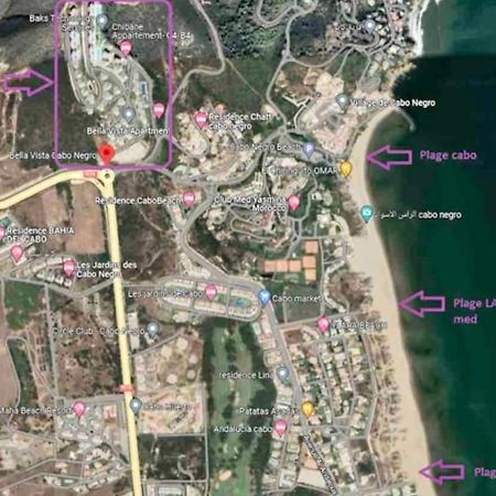Complexe Bella Vista Cabo Negro Martil Mdiq Avec Piscines Plage Wifi Extérieur photo