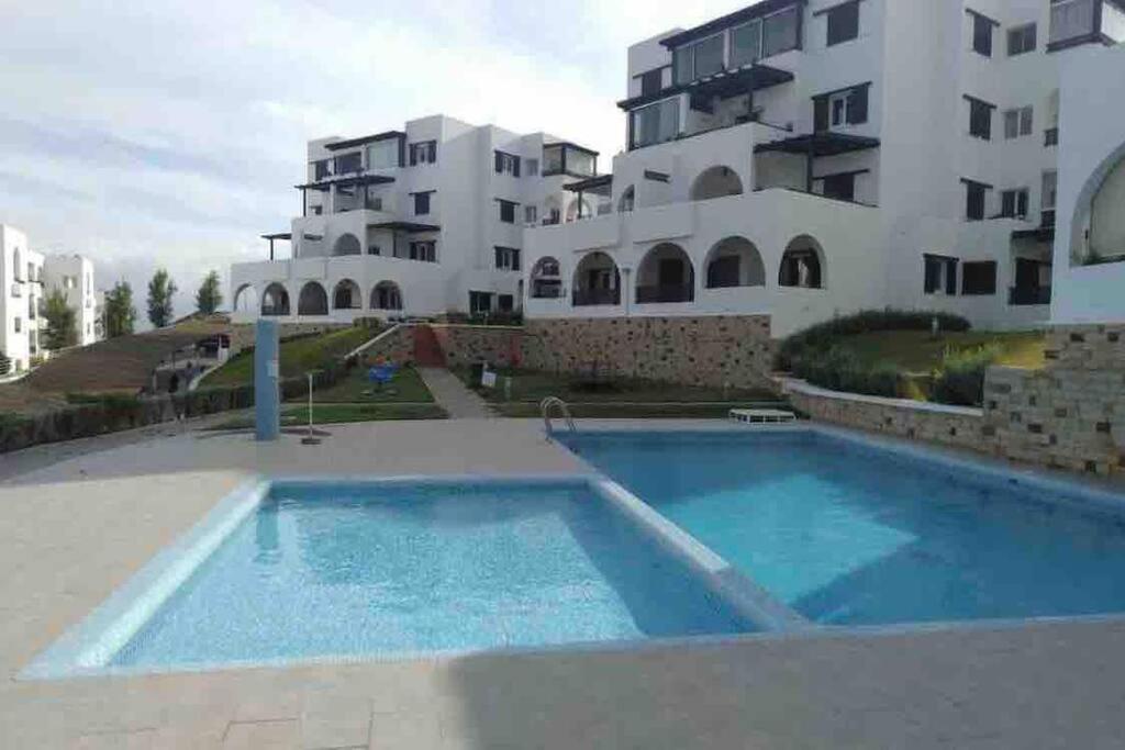 Complexe Bella Vista Cabo Negro Martil Mdiq Avec Piscines Plage Wifi Extérieur photo